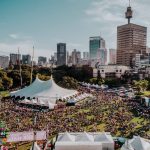 Aerial View Oktoberfest