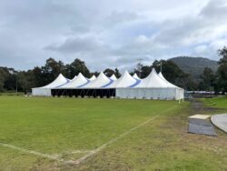 26 x 56 tents with weights